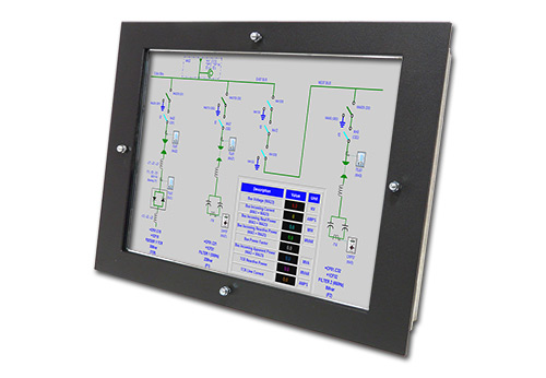 Ersatzmonitor für Cybelec DNC 9000