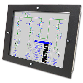 Industriemonitor für Cybelec DNC9000