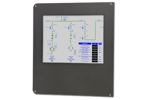 Ersatzmonitor für Cybelec Steuerung DNC 800