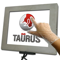Touch Panel PC für Mensa Touch Panel PC für Bedienung mit Handschuh