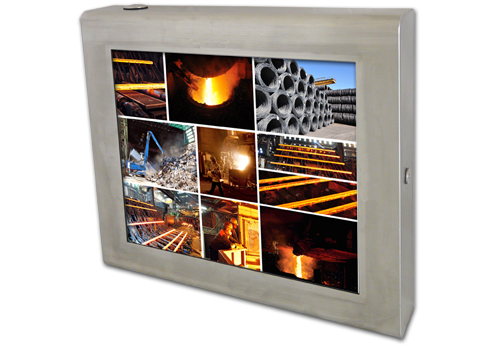 Panel PC für ein Walzwerk