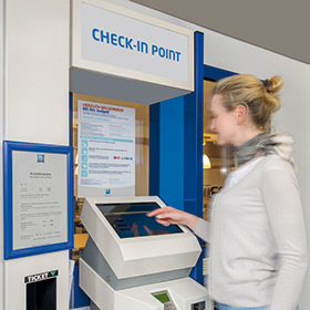 Check-In Terminal in Hotels 