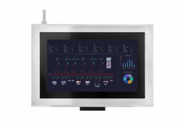 18.5" TrueFlat Panel PC Edelstahl IP65 "Taurus" - Widescreen