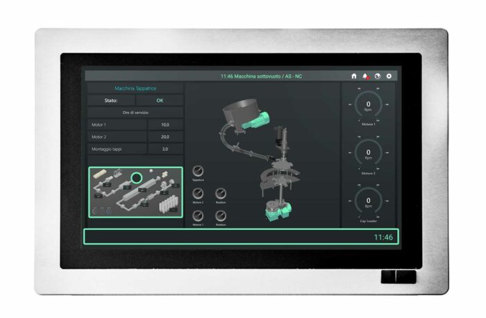 15" TrueFlat Panel PC "Lizard" - lüfterlos – Bild 2