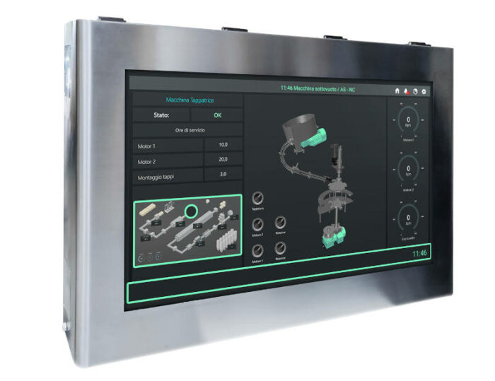 Taurus Edelstahlmonitore von 43" bis 65"