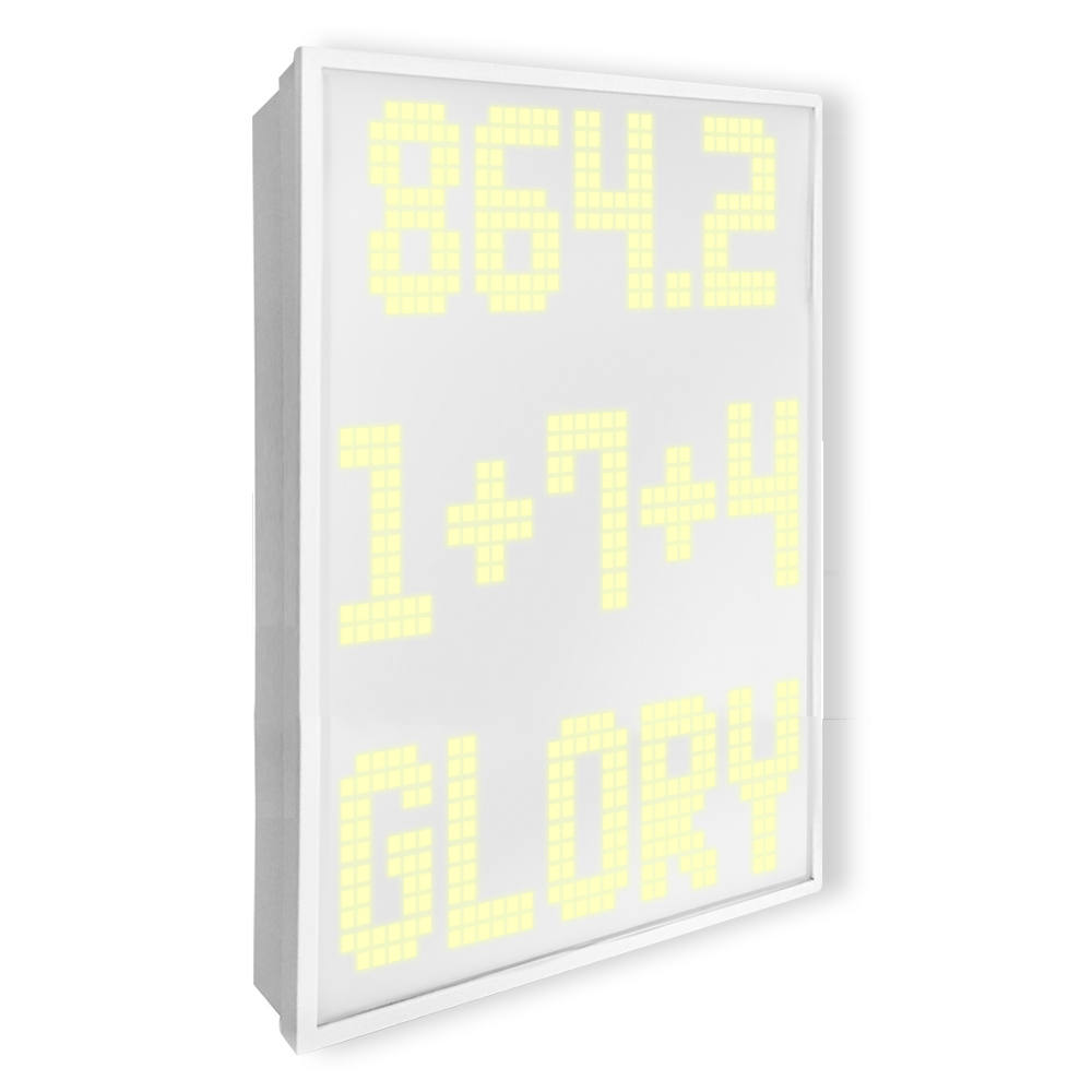 Display LED grande formato per chiese