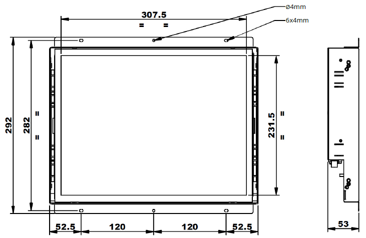 15-zoll-open-frame-lizard-frontseite